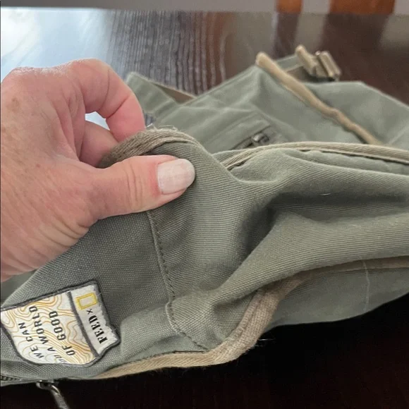 Feed Olive Green Tote Bag - Picture 10 of 16